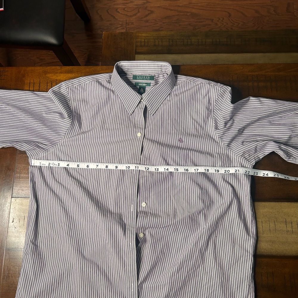 Lauren Ralph Lauren Shirt Women’s XL Long Sleeve Button Down